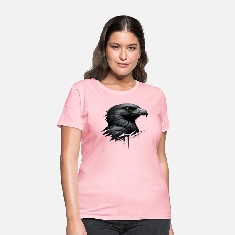 Black falcon head ..