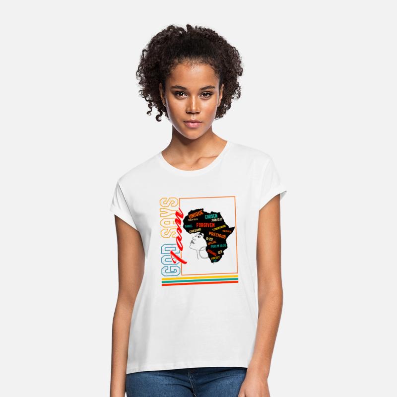 Black Lives Matter Shirt, God Says I Am Strong