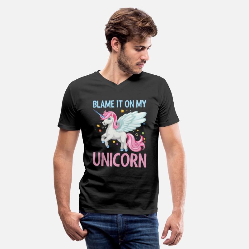 Blame It On My Unicorn Tshirt