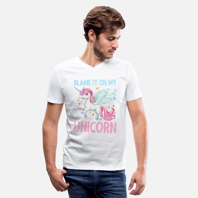 Blame It On My Unicorn Tshirt