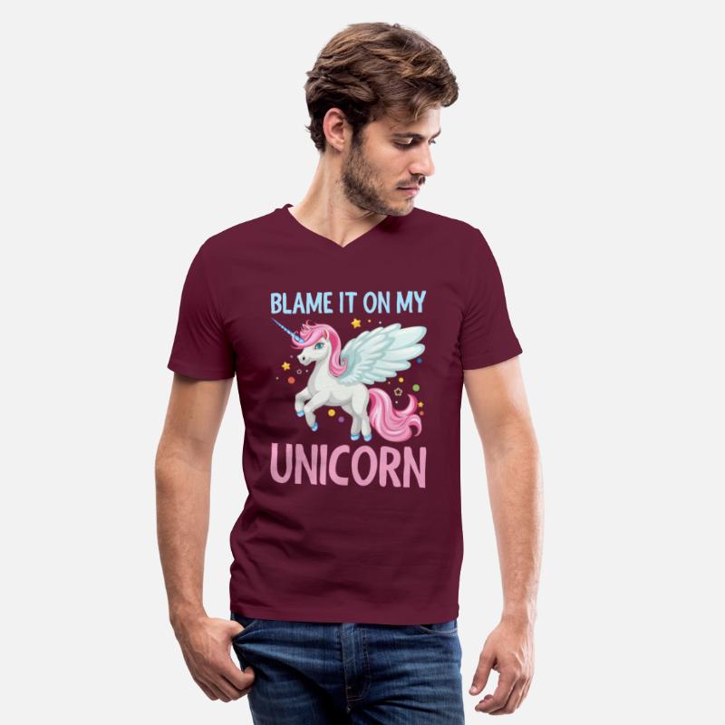 Blame It On My Unicorn Tshirt