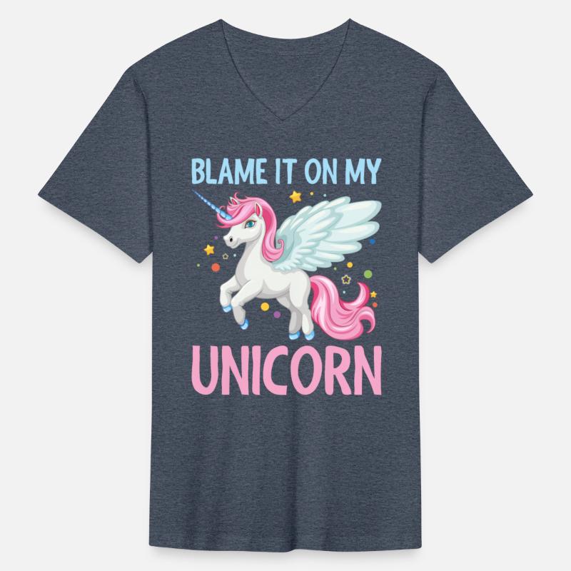 Blame It On My Unicorn Tshirt