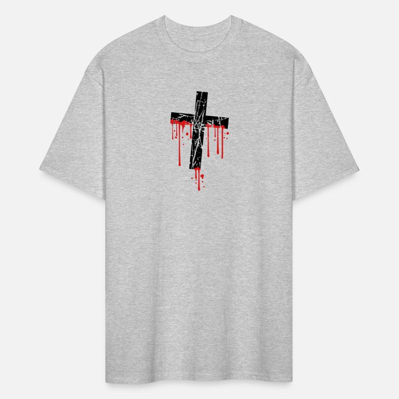 blood drop graffiti stamp scratch cracks old cross