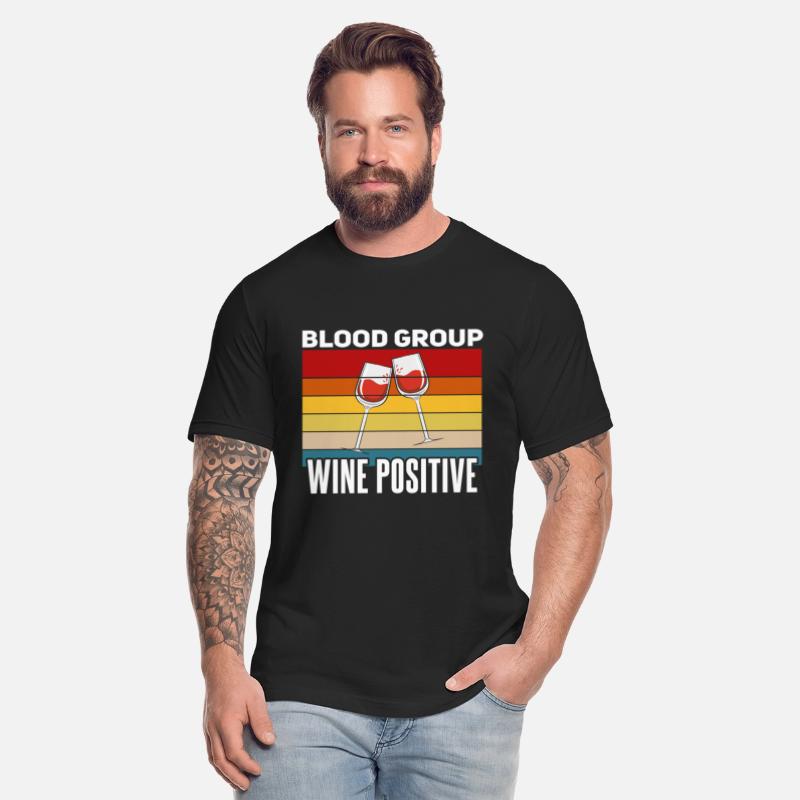 Blood group wine drinker saying