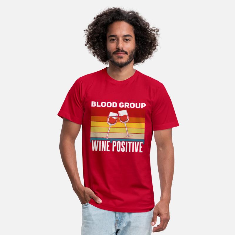 Blood group wine drinker saying