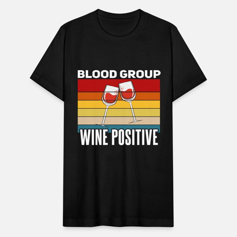 Blood group wine drinker saying