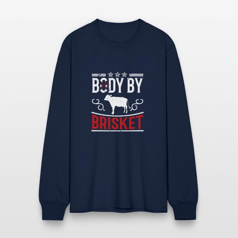 Body by Brisket - Funny BBQ Smoker & Grilling