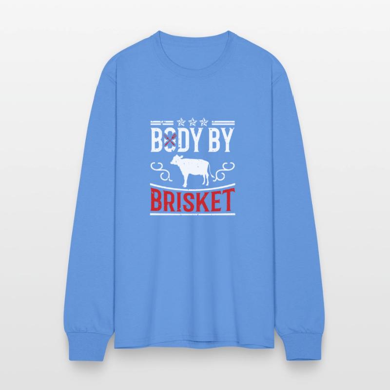 Body by Brisket - Funny BBQ Smoker & Grilling