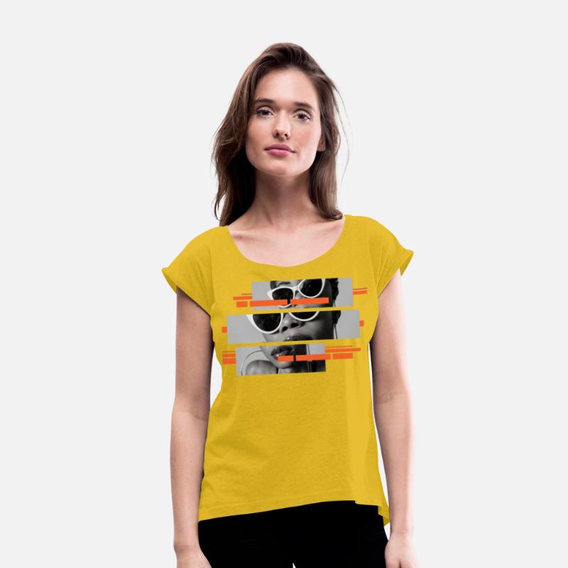 Bold Black and White Retro Portrait