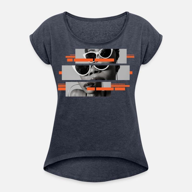 Bold Black and White Retro Portrait