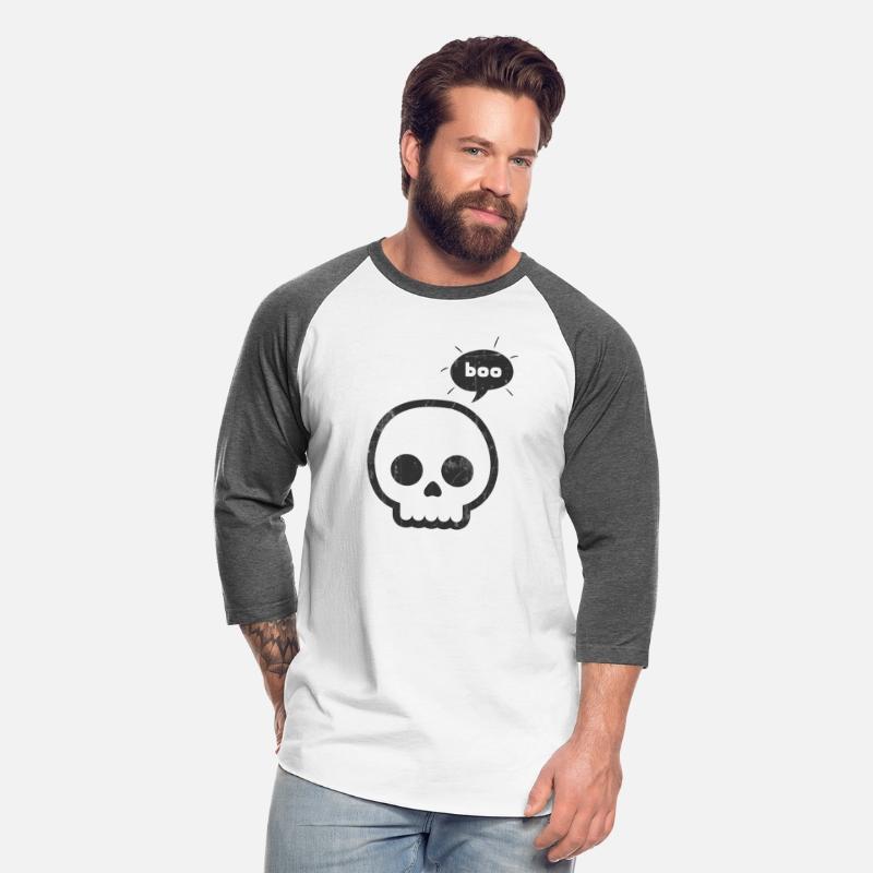 Boo Cute skull Funny Halloween
