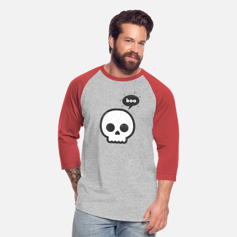 Boo Cute skull Funny Halloween