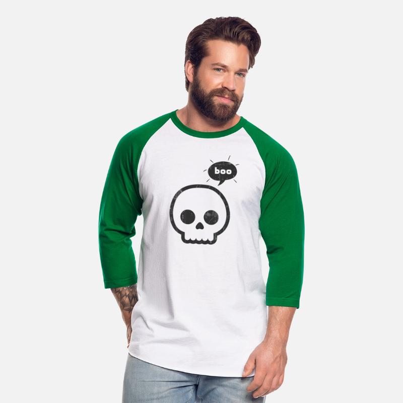Boo Cute skull Funny Halloween