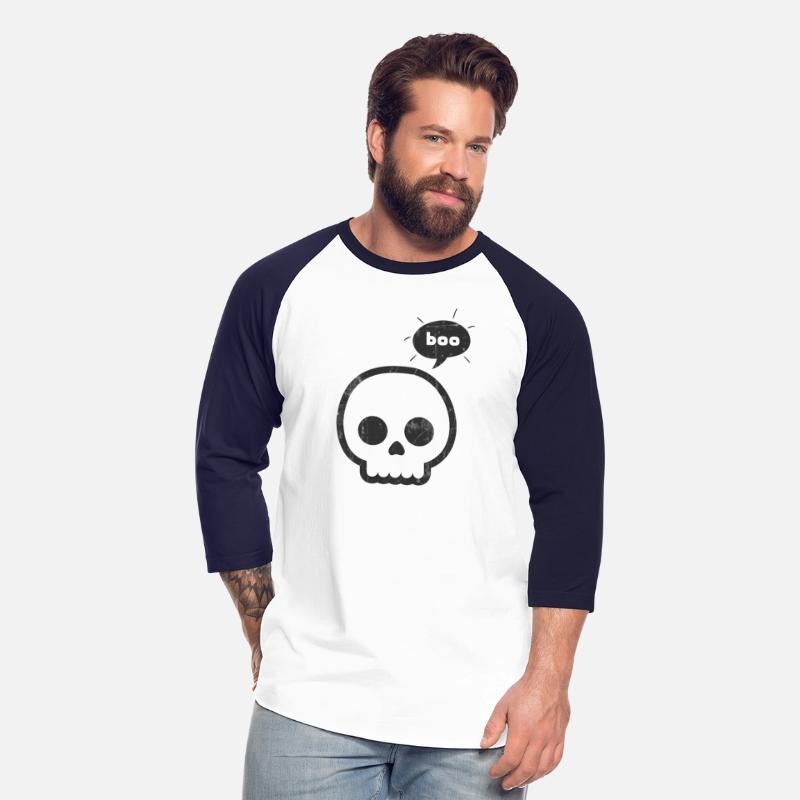 Boo Cute skull Funny Halloween
