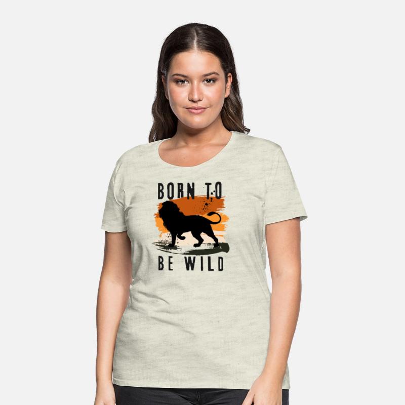 Born to be wild Lion Animal Design
