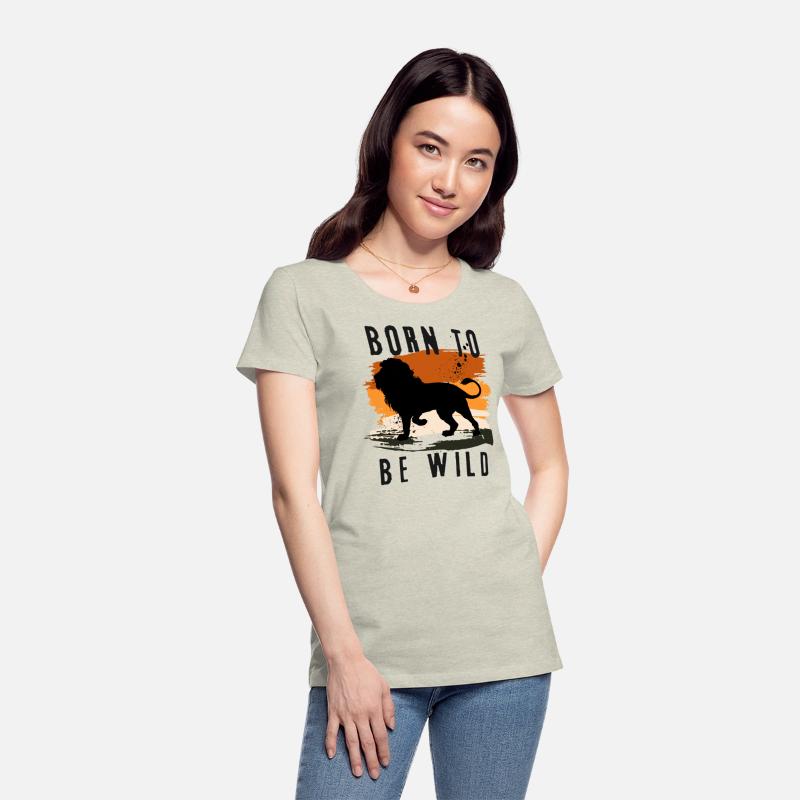 Born to be wild Lion Animal Design