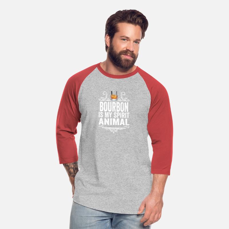 Bourbon Is My Spirit Animal Funny Drinking Whiskey