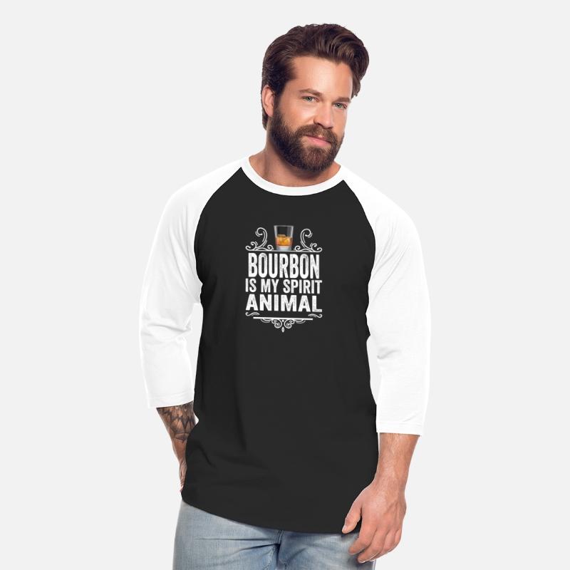 Bourbon Is My Spirit Animal Funny Drinking Whiskey