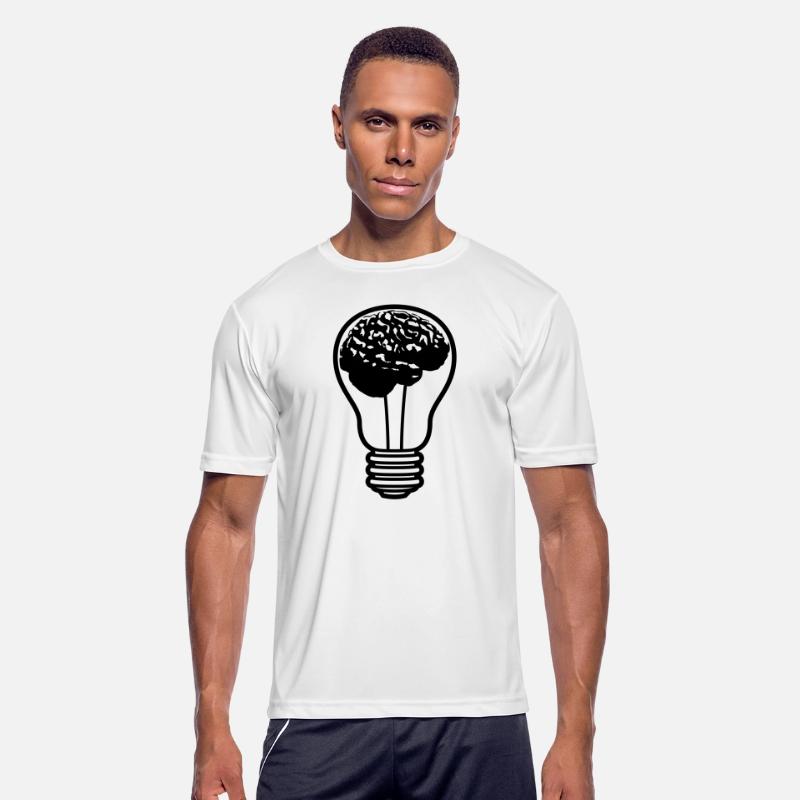 brain nerd geek bulb light electricity idea smart