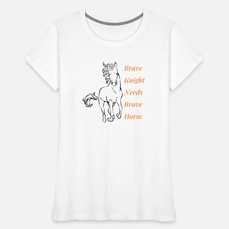 Brave Knight needs brave Horse