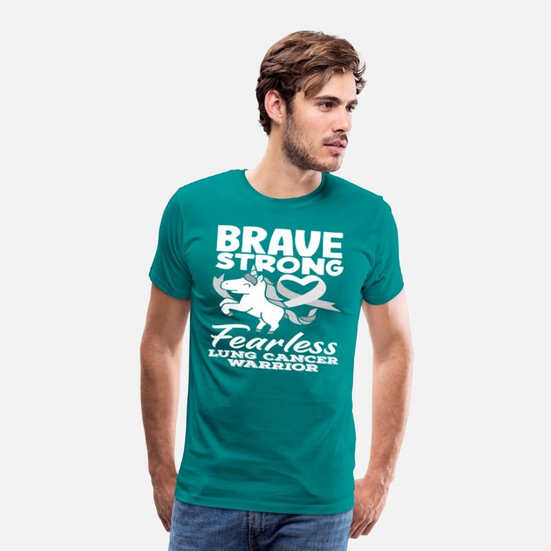 Brave Strong Fearless Lung Cancer Awareness