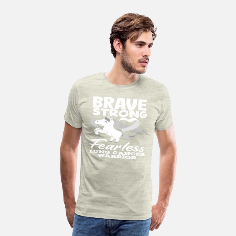 Brave Strong Fearless Lung Cancer Awareness