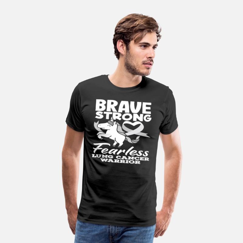 Brave Strong Fearless Lung Cancer Awareness