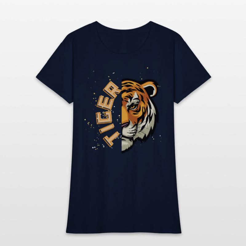 brave tiger cool design