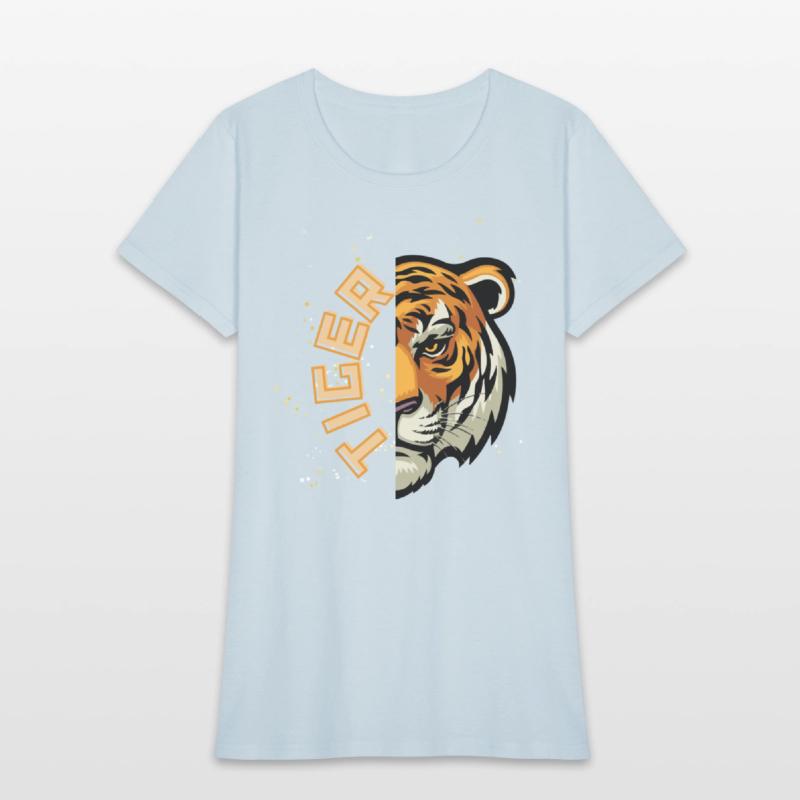 brave tiger cool design
