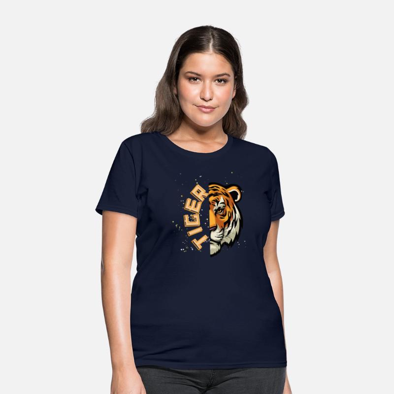 brave tiger cool design
