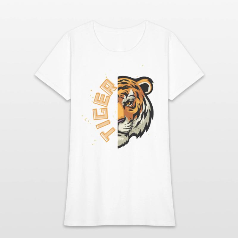 brave tiger cool design