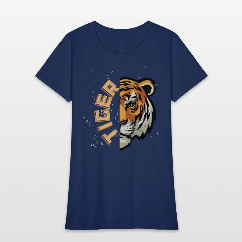 brave tiger cool design