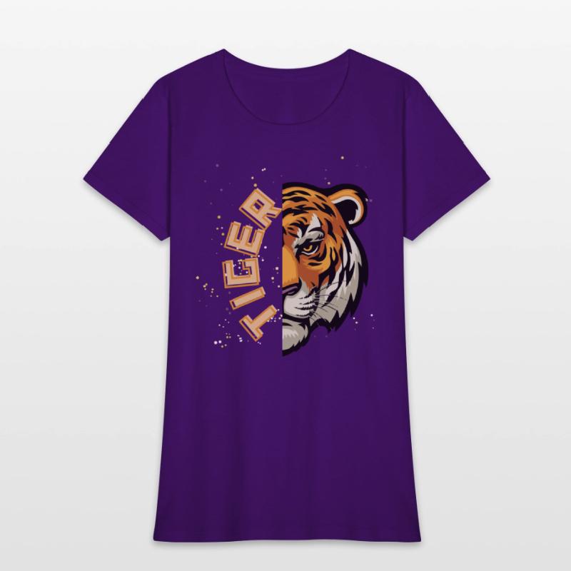 brave tiger cool design