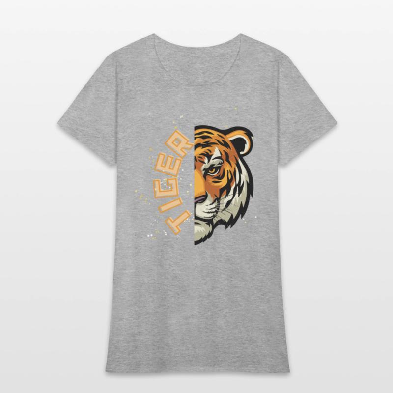 brave tiger cool design