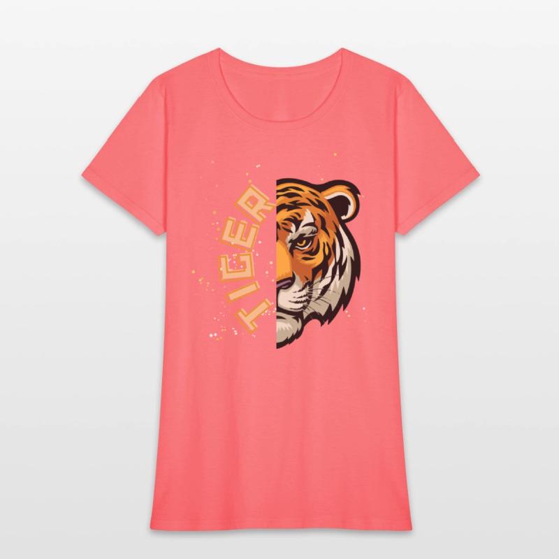 brave tiger cool design