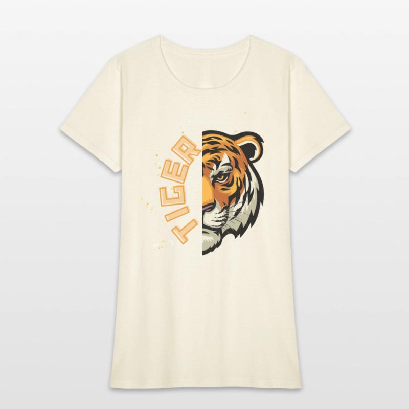 brave tiger cool design