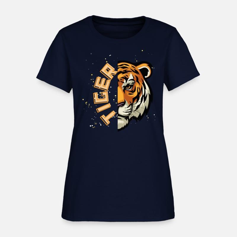 brave tiger cool design
