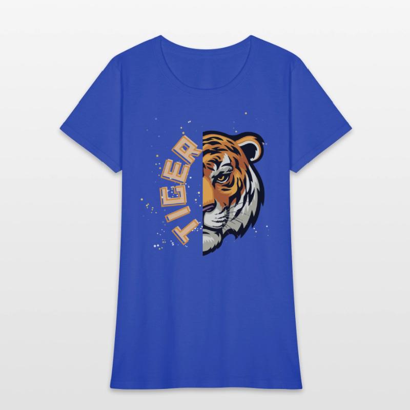 brave tiger cool design