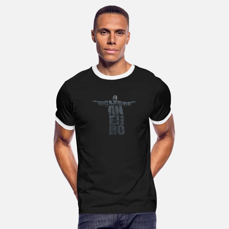 Brazil Christ T shirt Janeiro Souvenir