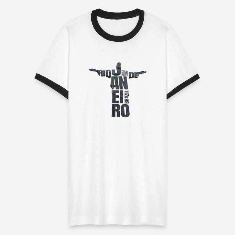 Brazil Christ T shirt Janeiro Souvenir