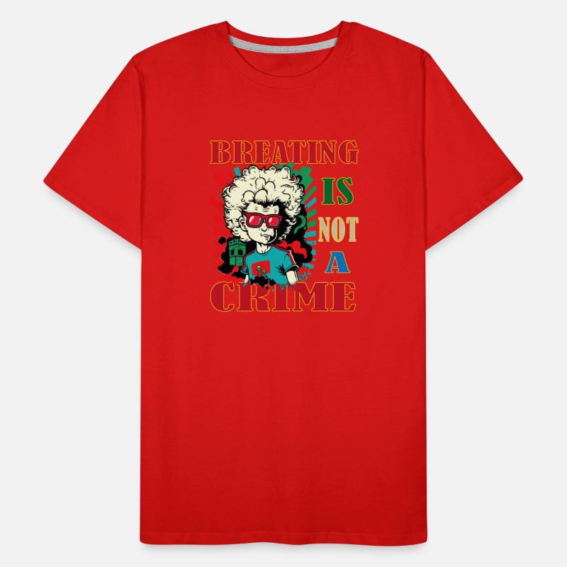 BREATING IS NOT A CRIME Queens Drag Vintage design