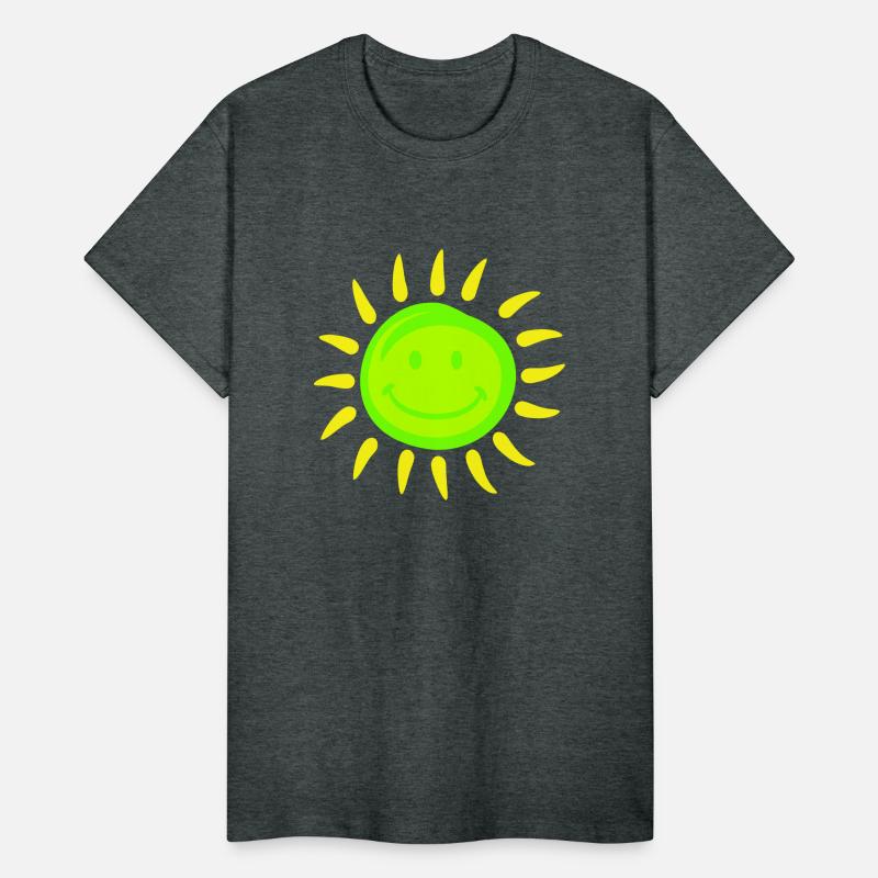 Bright Sun Funny Happy Face Smile Comic Cartoon