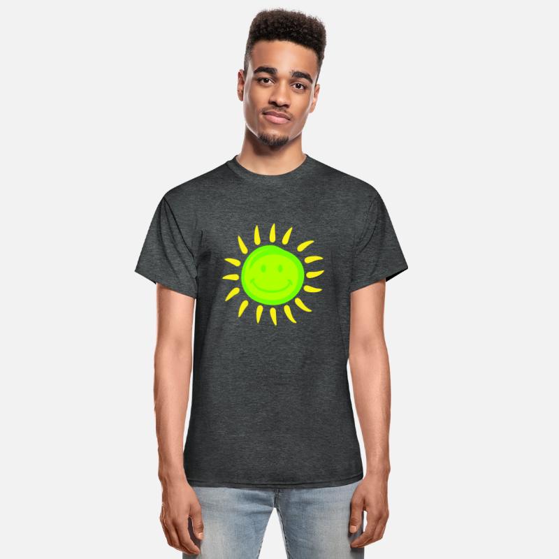 Bright Sun Funny Happy Face Smile Comic Cartoon