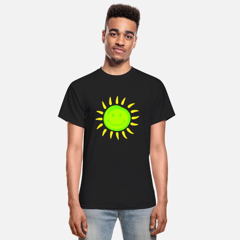 Bright Sun Funny Happy Face Smile Comic Cartoon