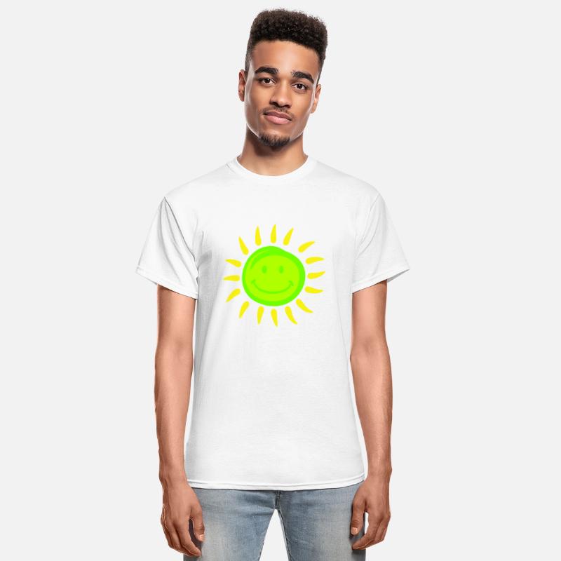 Bright Sun Funny Happy Face Smile Comic Cartoon