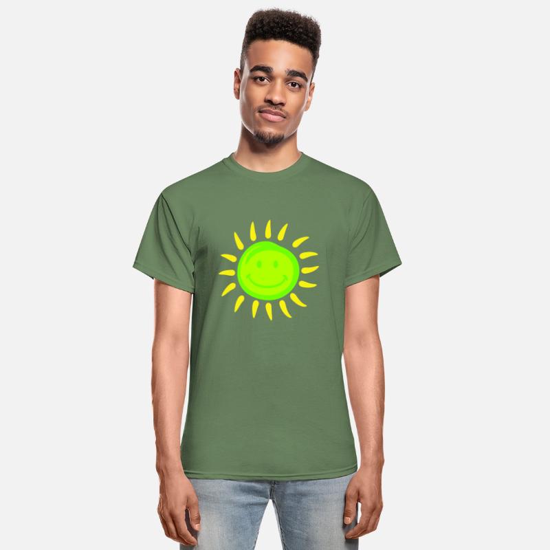 Bright Sun Funny Happy Face Smile Comic Cartoon