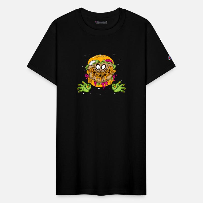 burger monster scary
