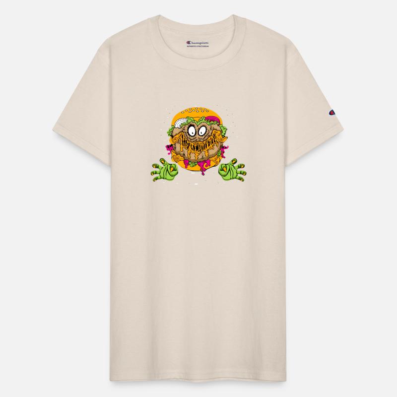 burger monster scary