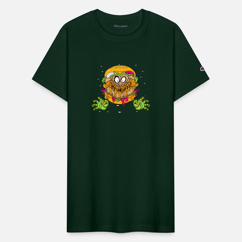 burger monster scary