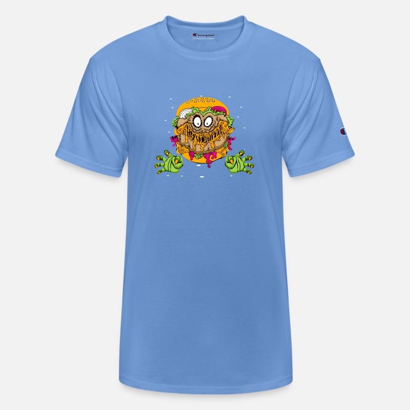 burger monster scary